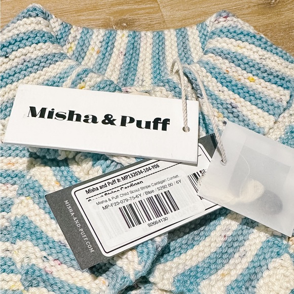 Misha & Puff Scout Stripe Cardigan - Picture 5 of 6